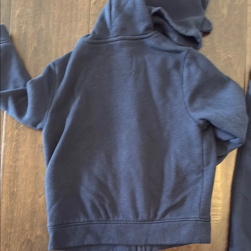 Adorable Old Navy Blue Dino Head Hoodie and Joggers with Elastic Waistband!